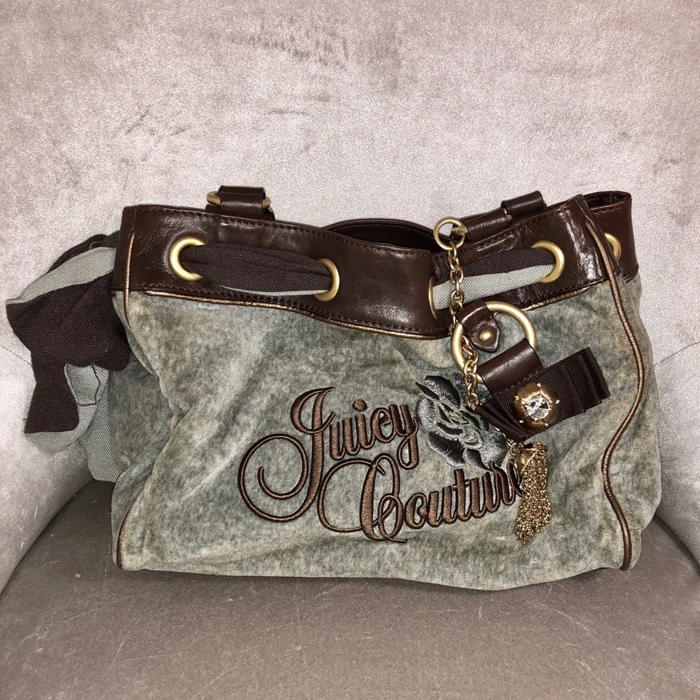 👑JUICY COUTURE👑 Vintage Grey Purse